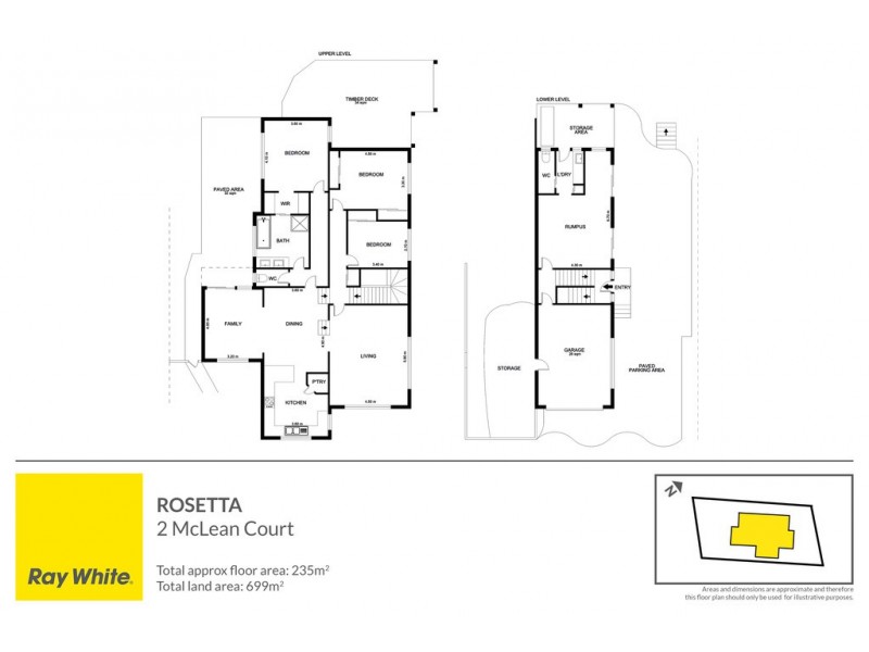 2 McLean Court, Rosetta TAS 7010 Floorplan