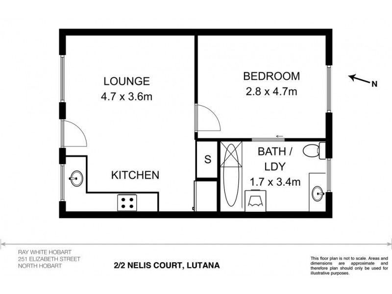 2/2 Nelis Court, Lutana TAS 7009 Floorplan