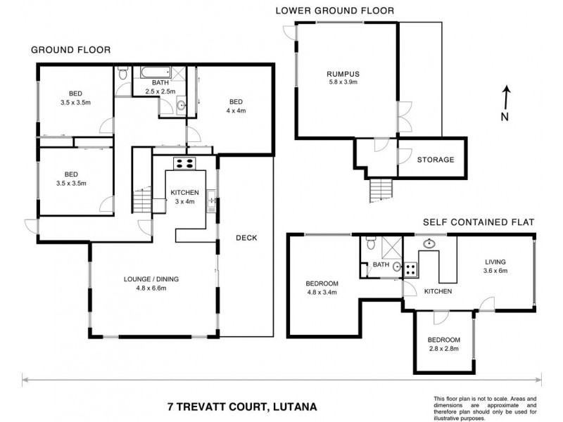 7 Trevatt Court, Lutana TAS 7009 Floorplan