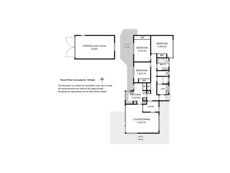 7 Kelvedon Avenue, Taroona TAS 7053 Floorplan