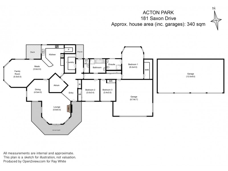181 Saxon Drive, Acton Park TAS 7170 Floorplan