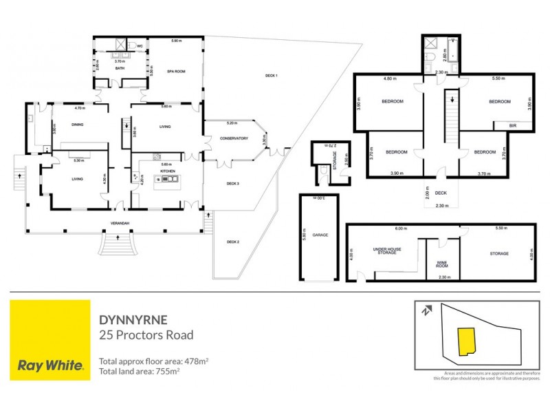 25 Proctors Road, Dynnyrne TAS 7005 Floorplan