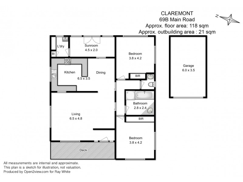 69B Main Road, Claremont TAS 7011 Floorplan