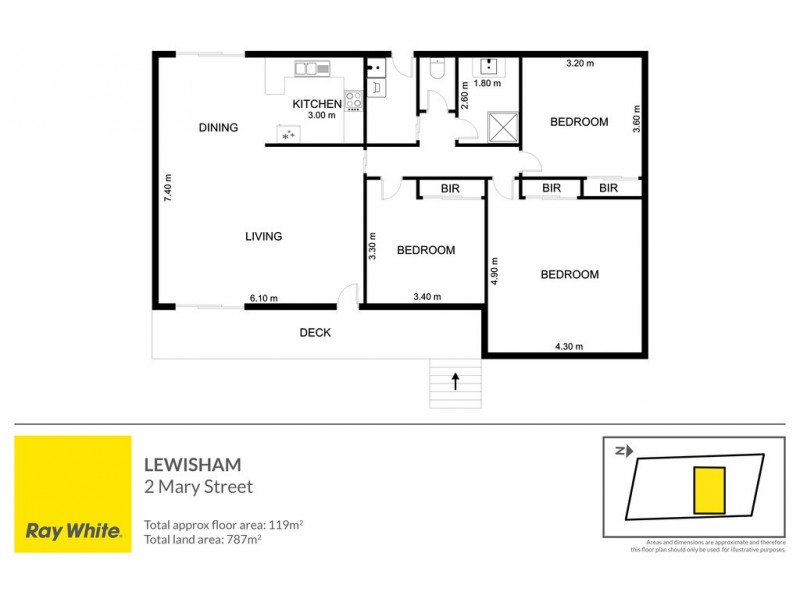 2 Mary Street, Lewisham TAS 7173 Floorplan