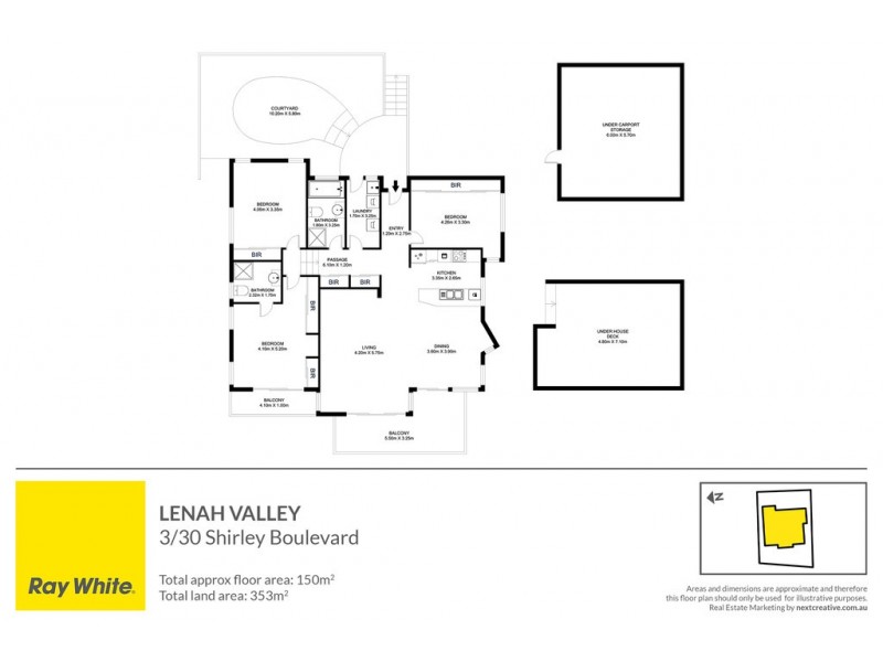3/30 Shirley Boulevard, Lenah Valley TAS 7008 Floorplan