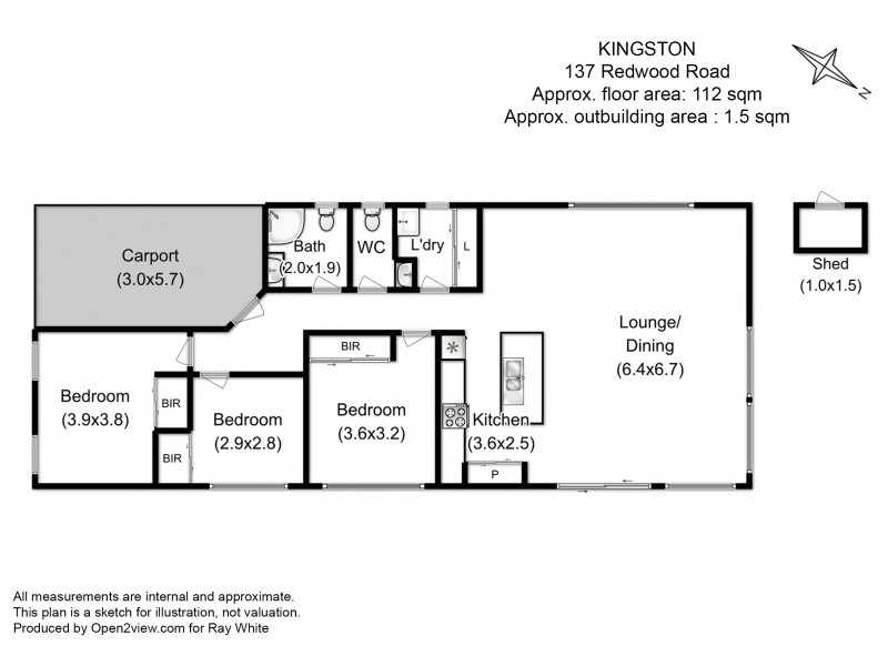 2-5/137 Redwood Road, Kingston TAS 7050 Floorplan