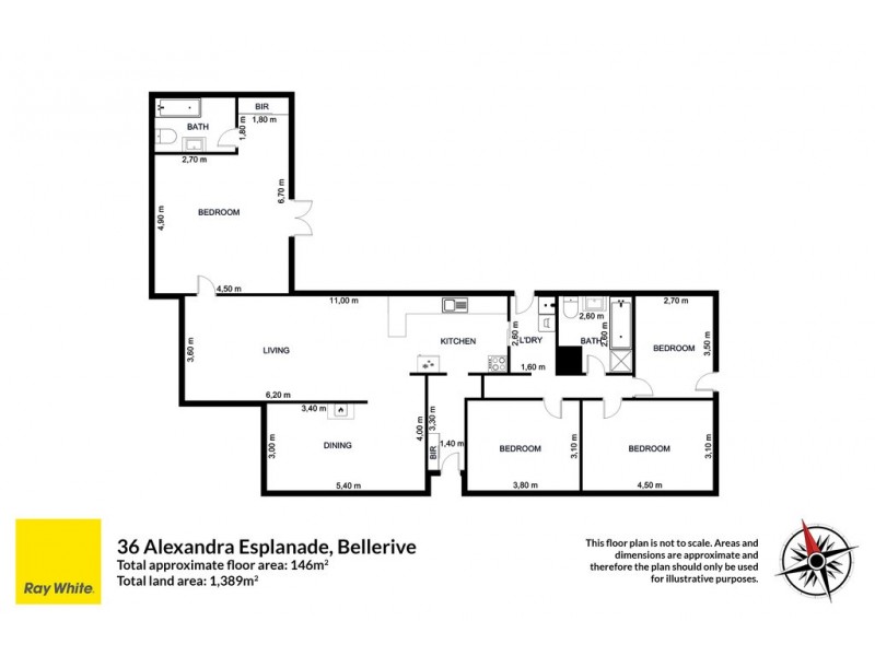 36 Alexandra Esplanade, Bellerive TAS 7018 Floorplan