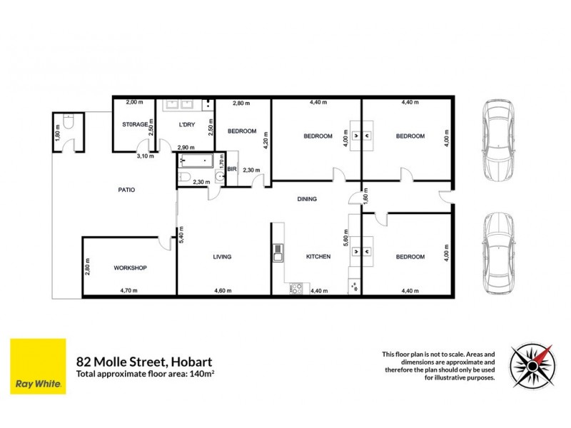 82 Molle Street, Hobart TAS 7000 Floorplan