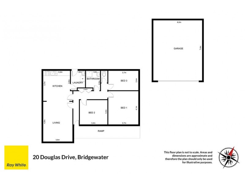 20 Douglas Drive, Bridgewater TAS 7030 Floorplan
