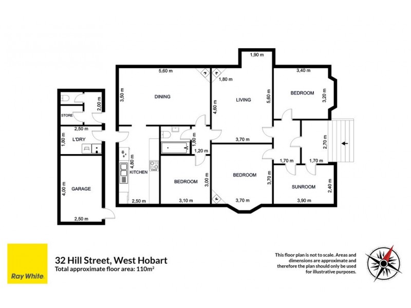32 Hill Street, West Hobart TAS 7000 Floorplan