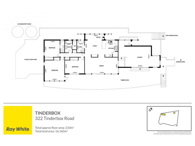 322 Tinderbox Road, Tinderbox TAS 7054 Floorplan
