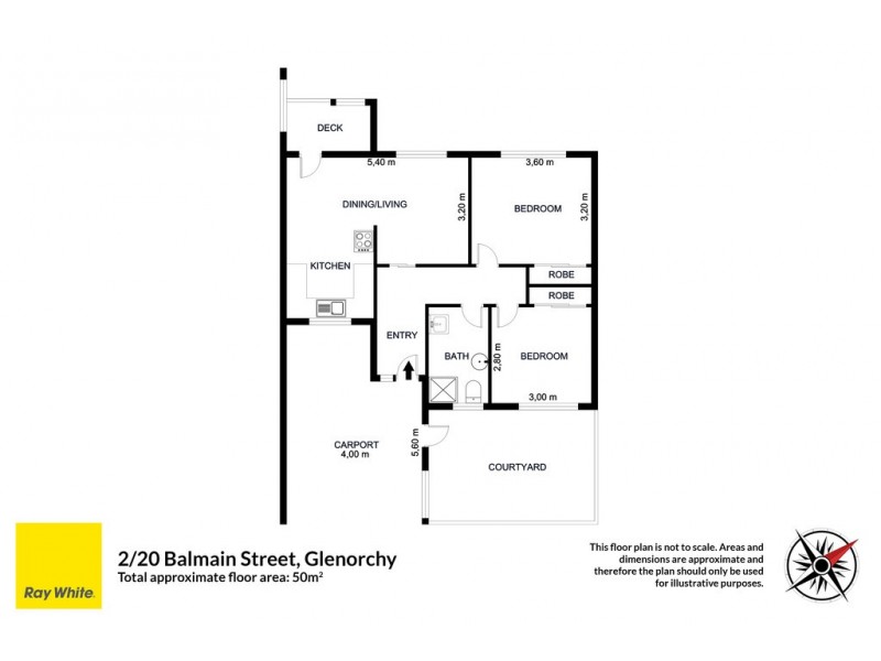 2/20 Balmain Street, Glenorchy TAS 7010 Floorplan