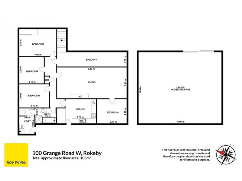 100 Grange Road West, Rokeby TAS 7019 Floorplan