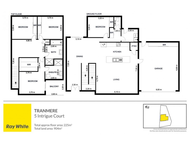 5 Intrigue Court, Tranmere TAS 7018 Floorplan