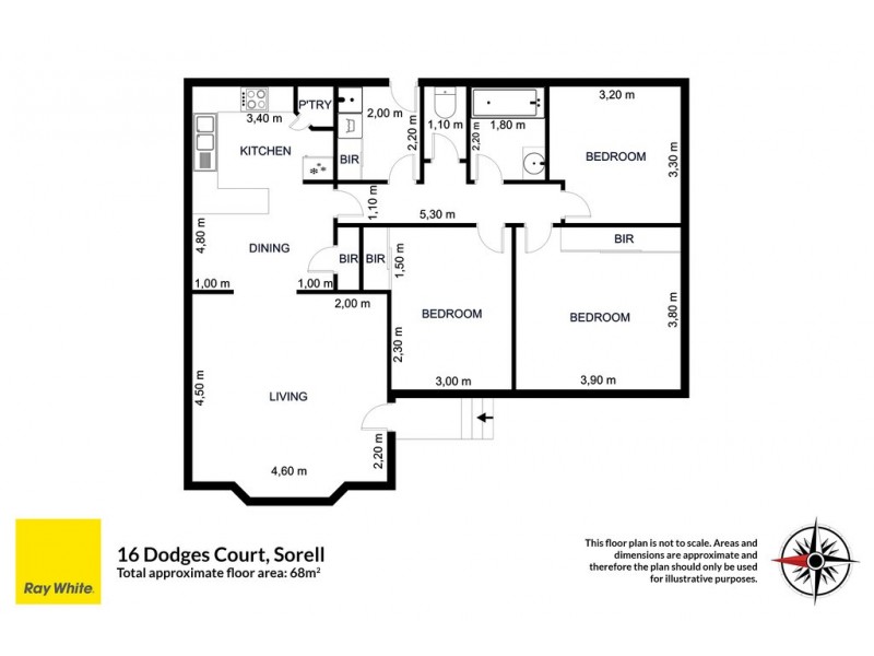 16 Dodges Court, Sorell TAS 7172 Floorplan