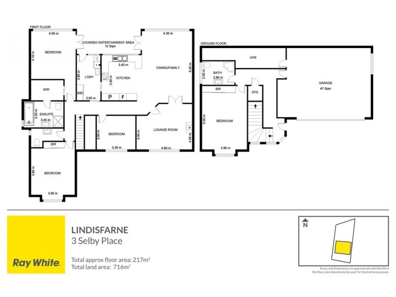 3 Selby Place, Lindisfarne TAS 7015 Floorplan