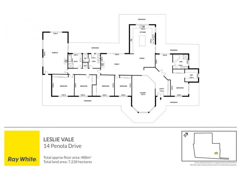 14 Penola Drive, Leslie Vale TAS 7054 Floorplan