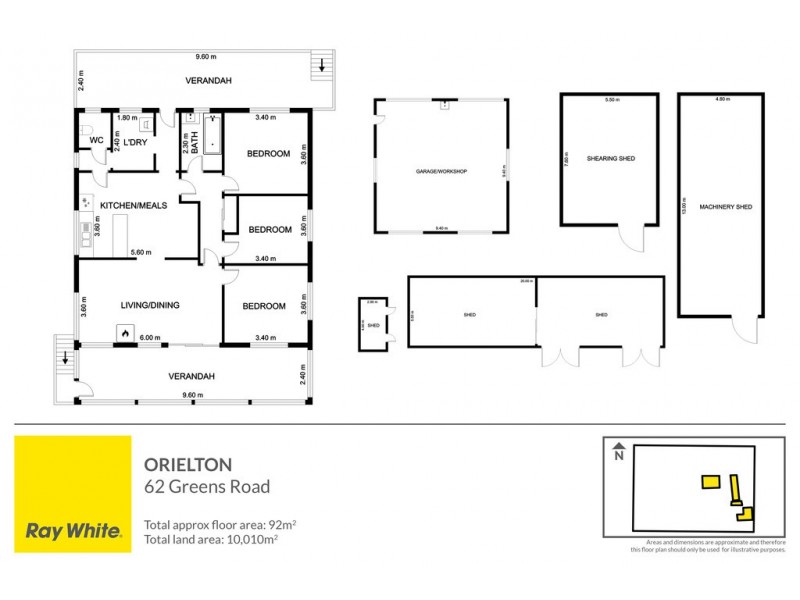 62 Greens Road, Orielton TAS 7172 Floorplan