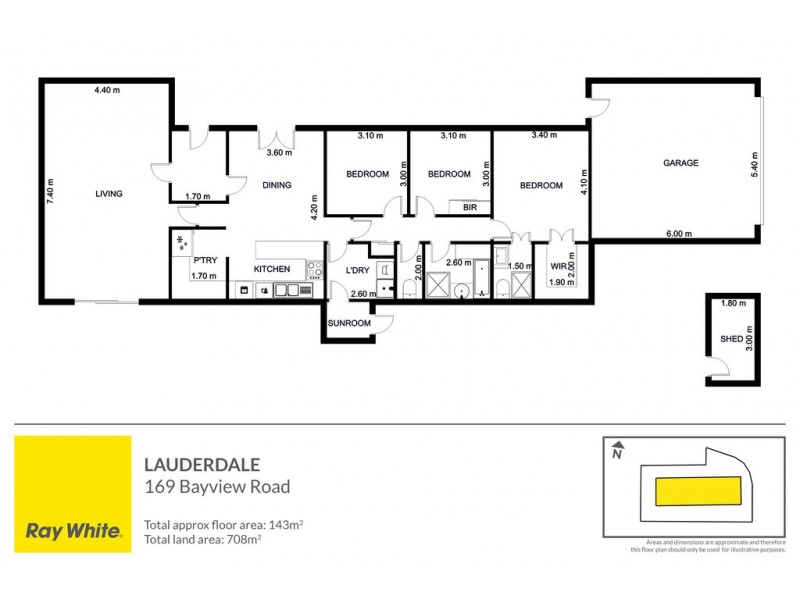 169 Bayview Road, Lauderdale TAS 7021 Floorplan