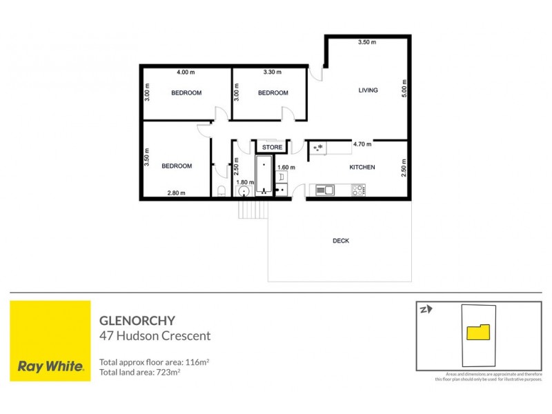 47 Hudson Crescent, Glenorchy TAS 7010 Floorplan