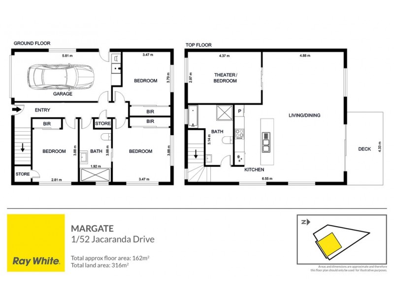 1/52 Jacaranda Drive, Margate TAS 7054 Floorplan