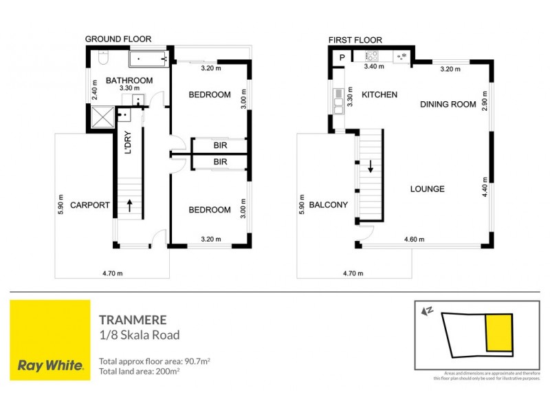 1/8 Skala Road, Tranmere TAS 7018 Floorplan