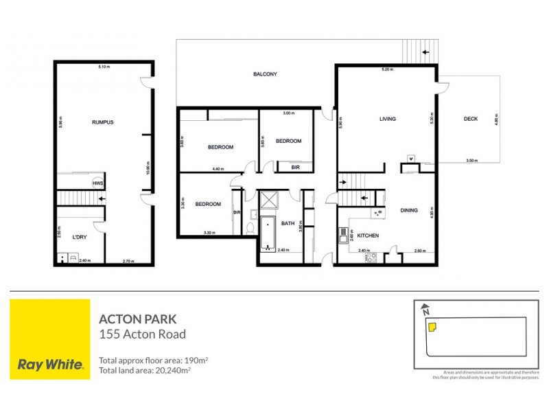 155 Acton Road, Acton Park TAS 7170 Floorplan