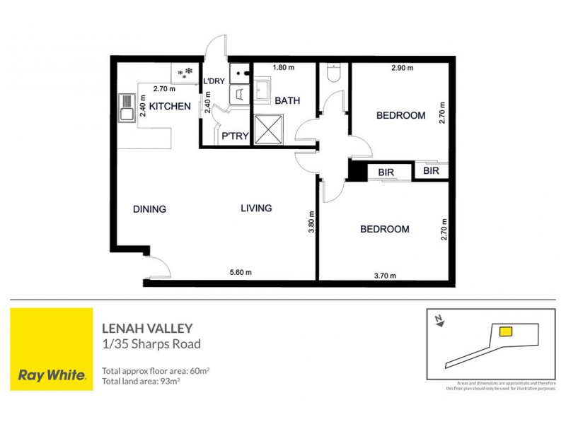1/35 Sharps Road, Lenah Valley TAS 7008 Floorplan