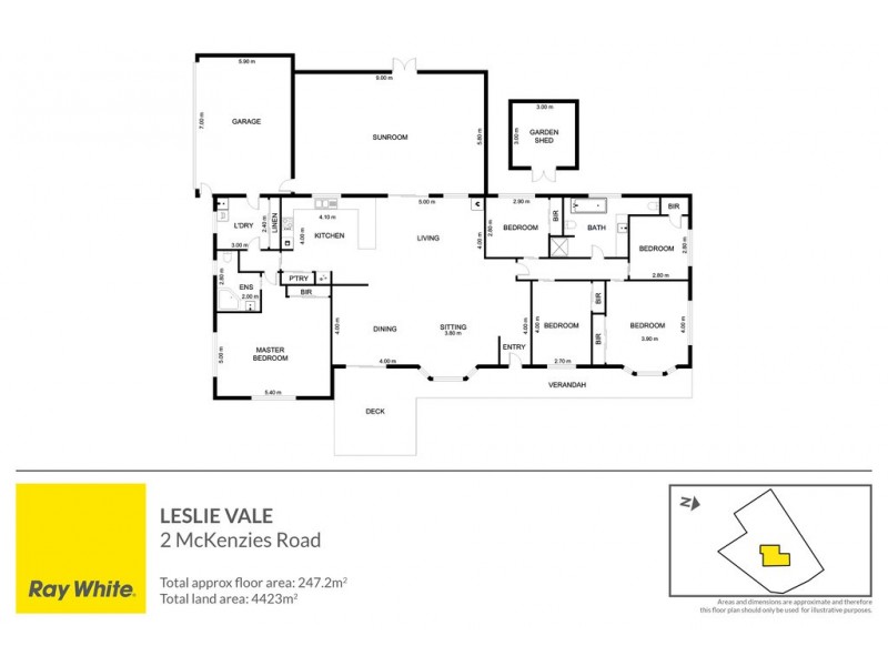 2 McKenzies Road, Leslie Vale TAS 7054 Floorplan
