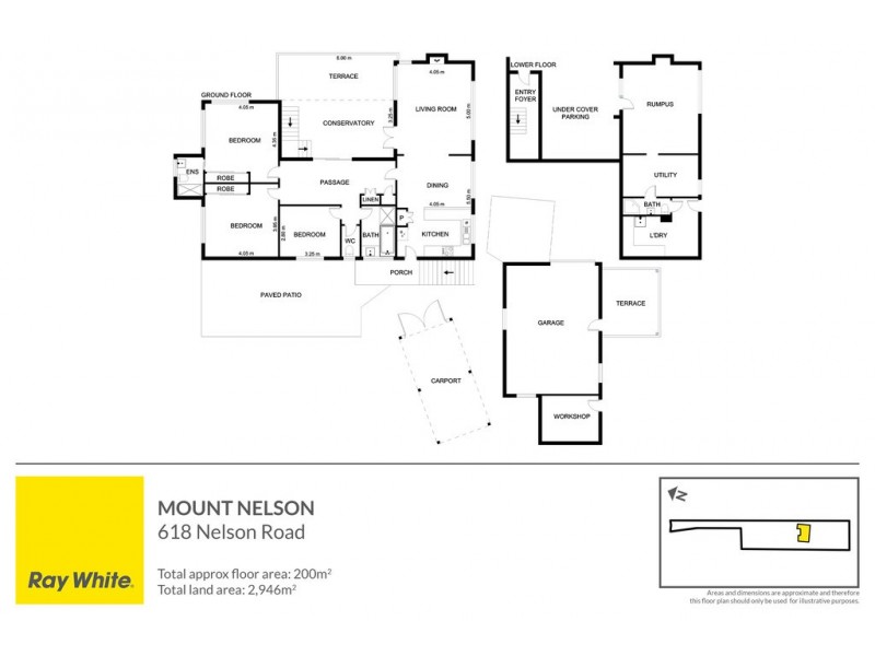 618 Nelson Road, Mount Nelson TAS 7007 Floorplan
