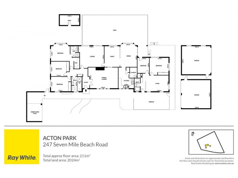 247 Seven Mile Beach Road, Acton Park TAS 7170 Floorplan