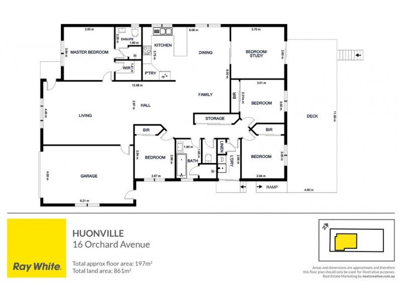 16 Orchard Avenue, Huonville TAS 7109 Floorplan
