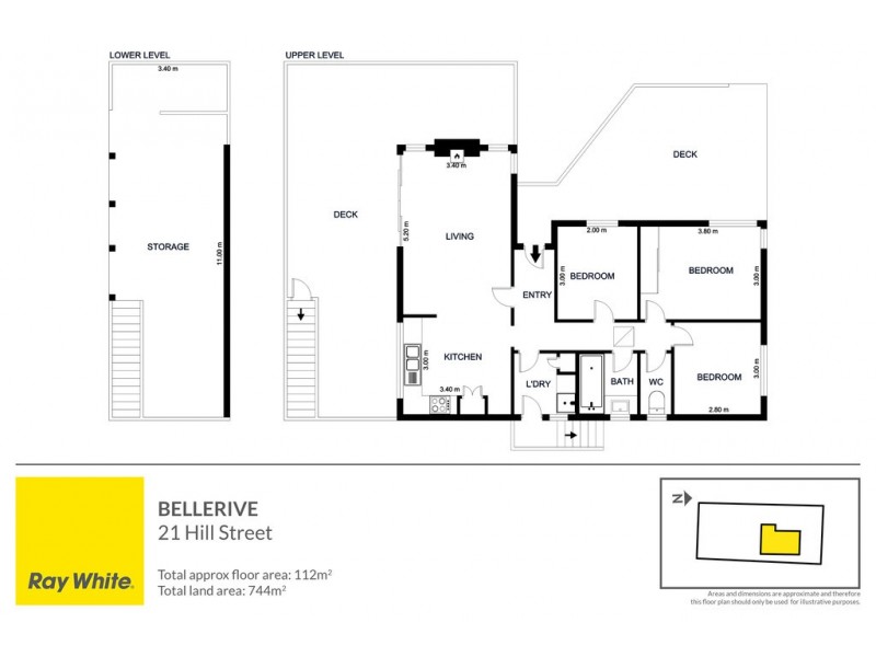 21 Hill Street, Bellerive TAS 7018 Floorplan
