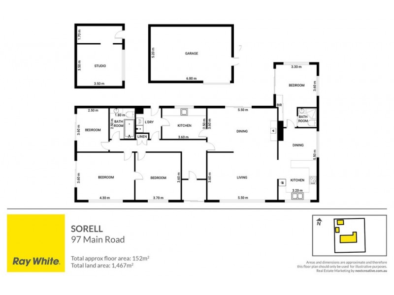 97 Main Road, Sorell TAS 7172 Floorplan