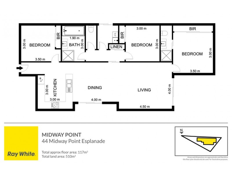 44 Midway Point Esplanade, Midway Point TAS 7171 Floorplan