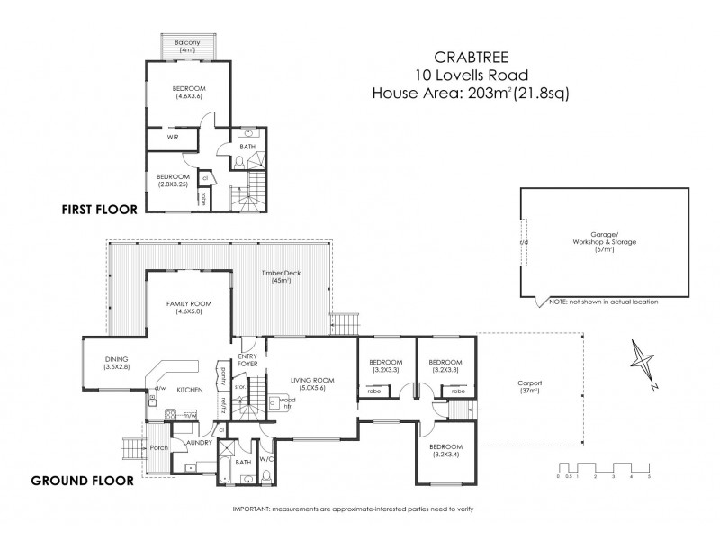 10 Lovell Road, Crabtree TAS 7109 Floorplan