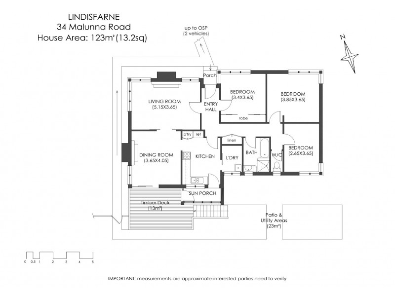 34 Malunna Road, Lindisfarne TAS 7015 Floorplan