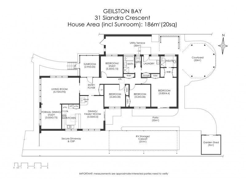 31 Siandra Crescent, Geilston Bay TAS 7015 Floorplan
