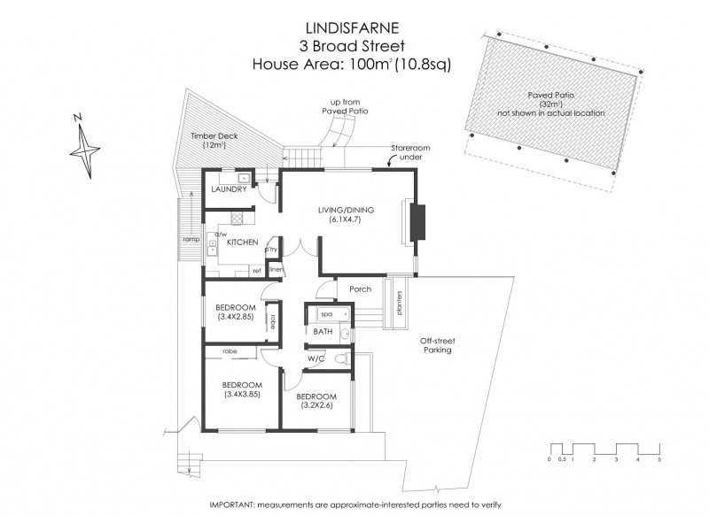 3 Broad Street, Lindisfarne TAS 7015 Floorplan