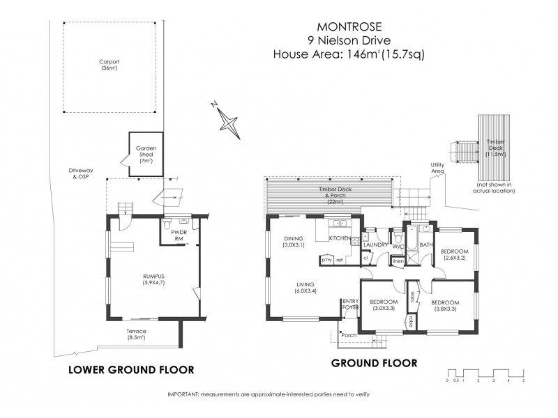 9 Nielson Drive, Montrose TAS 7010 Floorplan