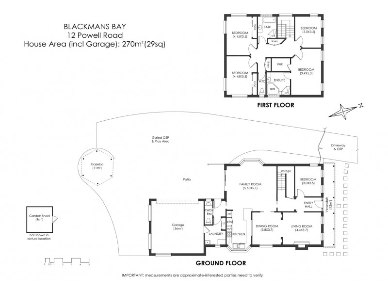 12 Powell Road, Blackmans Bay TAS 7052 Floorplan