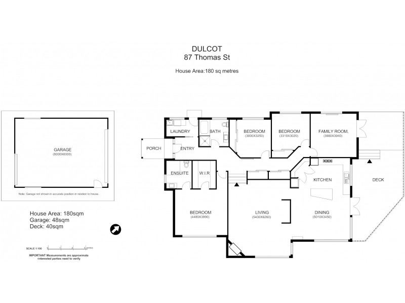 87 Thomas Street, Dulcot TAS 7025 Floorplan