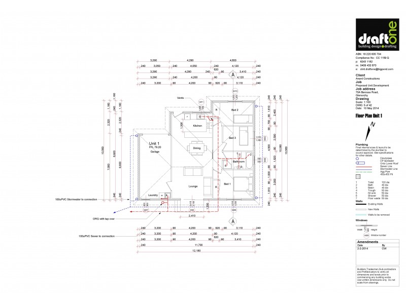 1-5/70A Barossa Road, Glenorchy TAS 7010 Floorplan