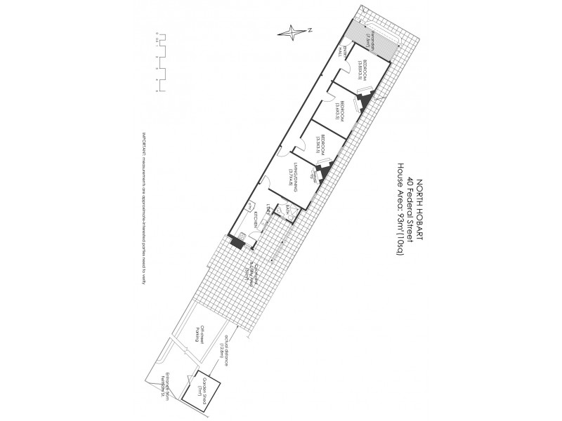 40 Federal Street, North Hobart TAS 7000 Floorplan