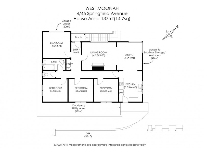 4/45 Springfield Avenue, West Moonah TAS 7009 Floorplan