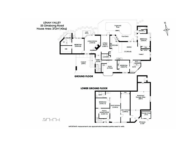 55 Girrabong Road, Lenah Valley TAS 7008 Floorplan
