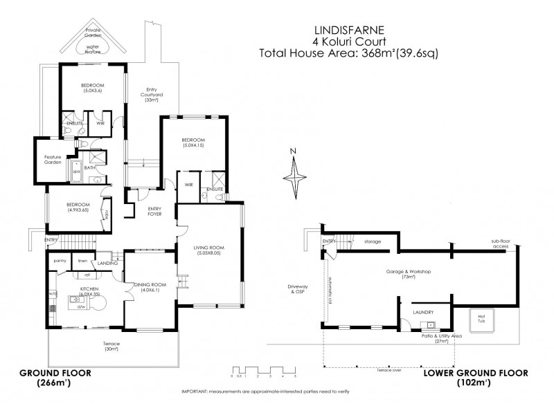 4 Koluri Court, Lindisfarne TAS 7015 Floorplan