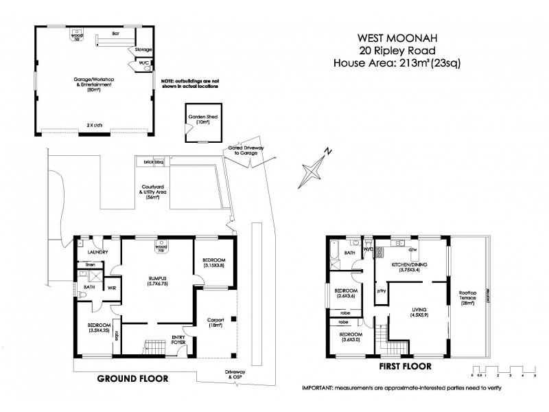 20 Ripley Road, West Moonah TAS 7009 Floorplan