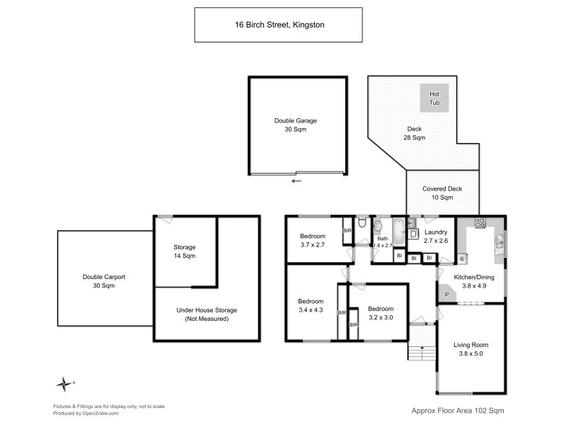 16 Birch Street, Kingston TAS 7050 Floorplan