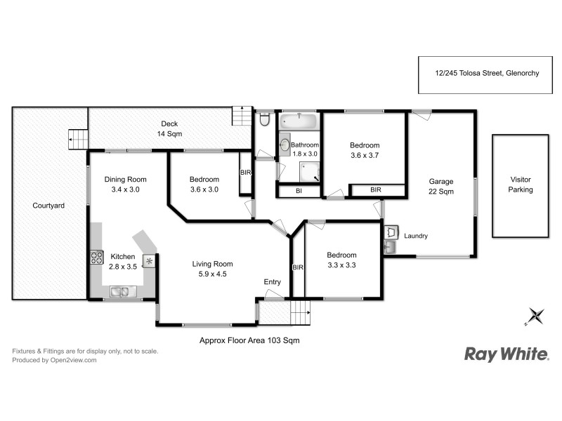 14/245 Tolosa Street, Glenorchy TAS 7010 Floorplan